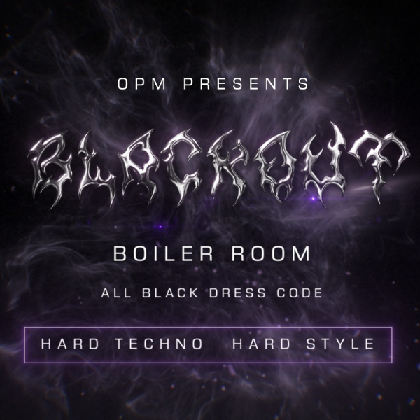 OPM Brisbane - BLACKOUT Boiler Room live at The Beaumont Brisbane - Concert poster