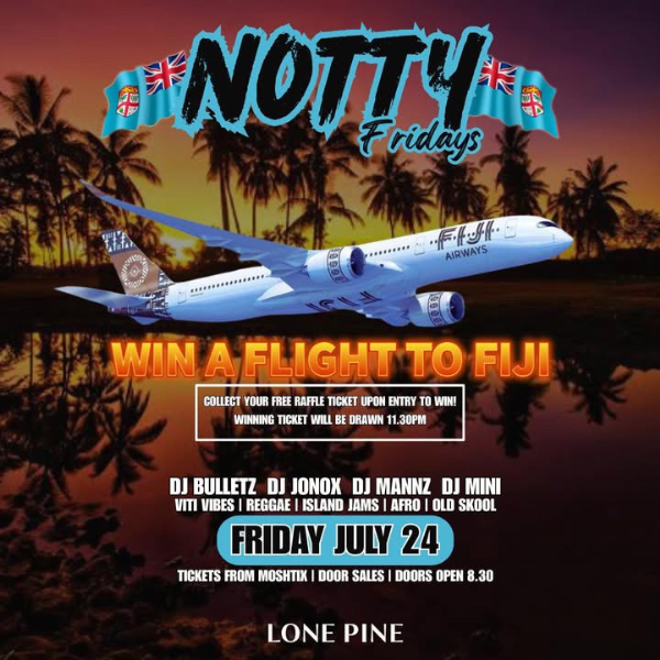 NOTTY FRIDAYS live at Lone Pine Tavern - Concert poster