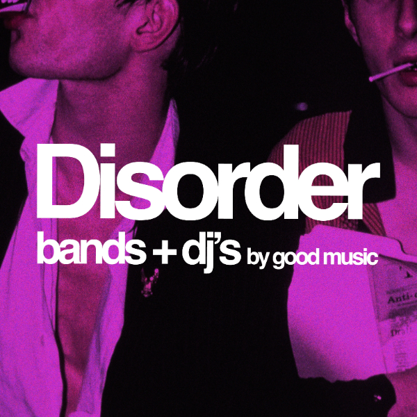 Disorder live at Waywards Ballroom in Newtown on March 20, 2026 - Concert poster