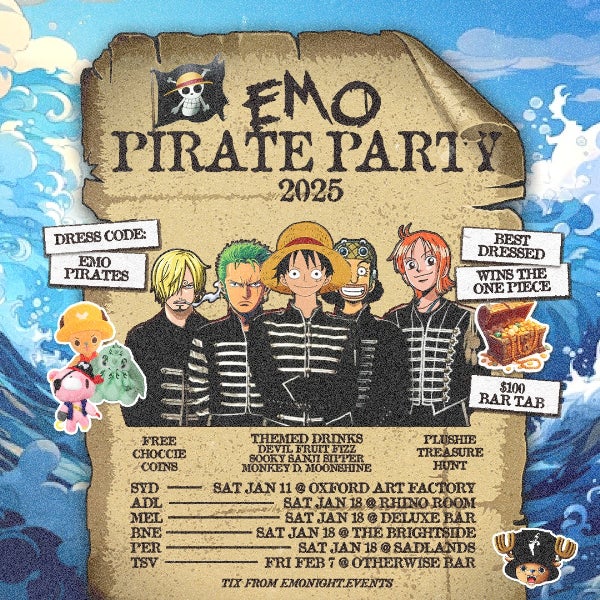 EMO PIRATE PARTY 2 - EMO NIGHT SYDNEY 2025