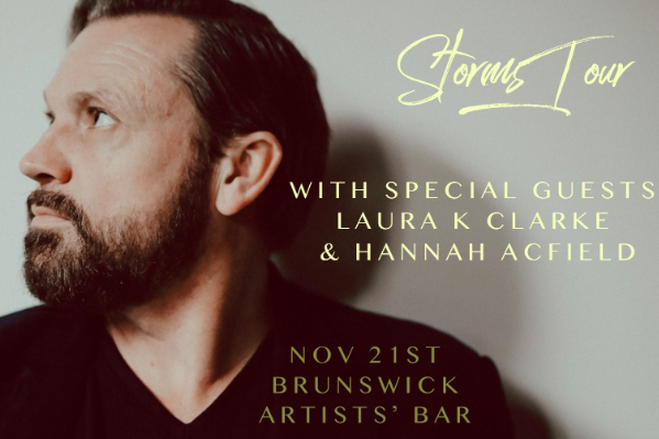 TRISTEN BIRD / LAURA K CLARKE / HANNAH ACFIELD live at Brunswick Ballroom - Concert poster