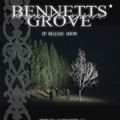 Bennetts Grove EP Tour 2026 live at Lansdowne Hotel - Concert poster