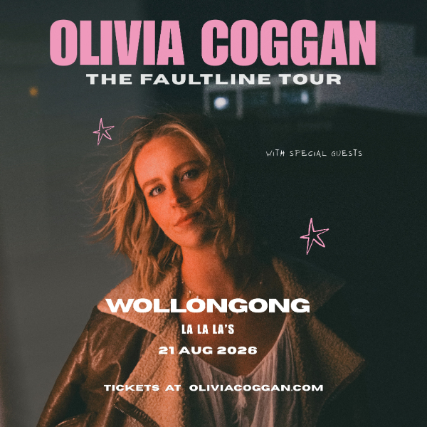 Olivia Coggan - "The Faultline Tour" w/ Callum Mac // Lani Faith live at La La La's - Concert poster