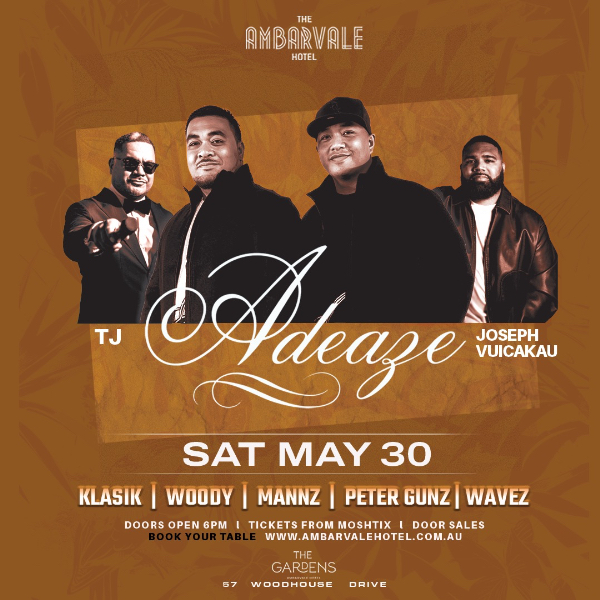 ADEAZE Ambarvale Hotel live at Ambarvale Hotel - Concert poster