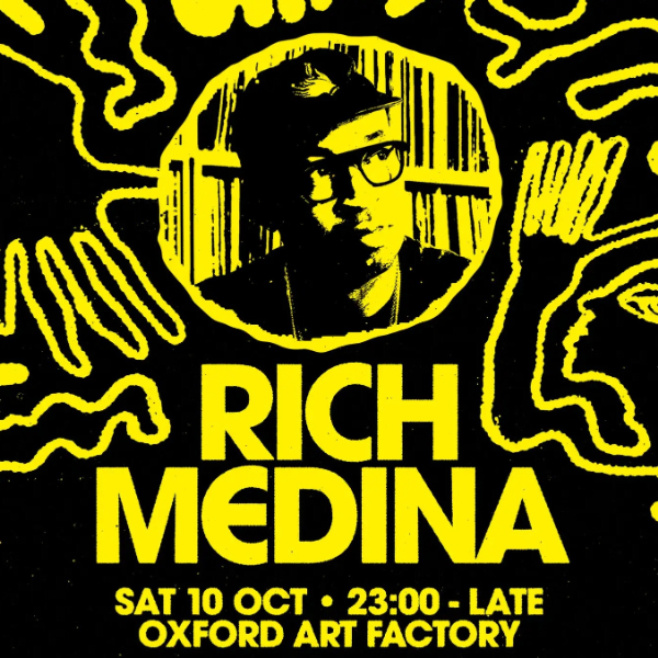 clipp.art & WIP Music present Rich Medina (USA) live at Oxford Art Factory - Concert poster