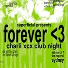 Forever <3: Charli XCX Club Night - Sydney live at The Imperial Erskineville in Erskineville - Live music event