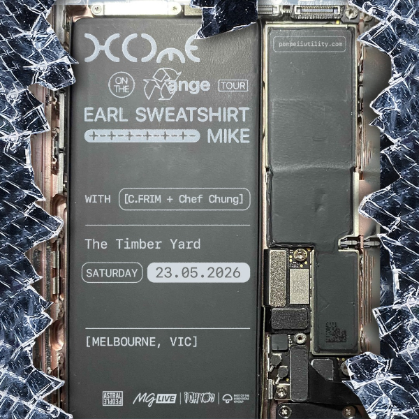 Earl Sweatshirt & MIKE live at The Timber Yard - Concert poster