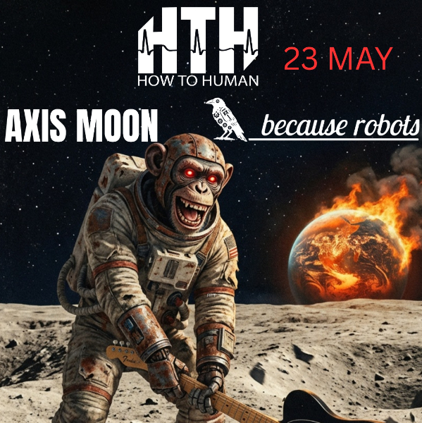 The Real Moon Landing live at Moon Newtown - Concert poster