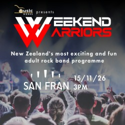 MusicWorks | Weekend Warriors live at San Fran - Concert poster