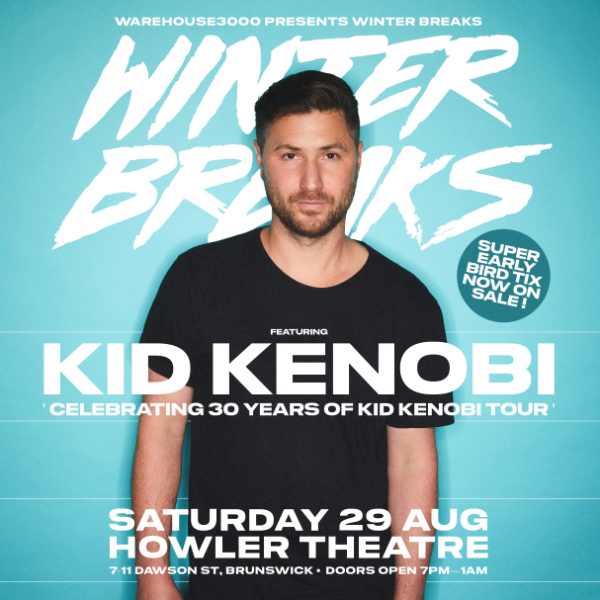 Winter Breaks  featuring Kid Kenobi 30 Years Tour live at Howler - Concert poster