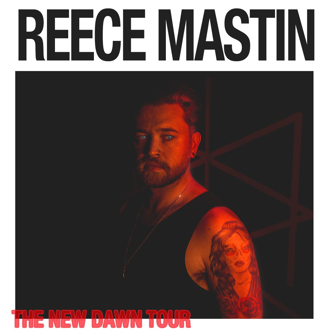 Reece Mastin—The New Dawn Tour live at Altar Bar - Concert poster