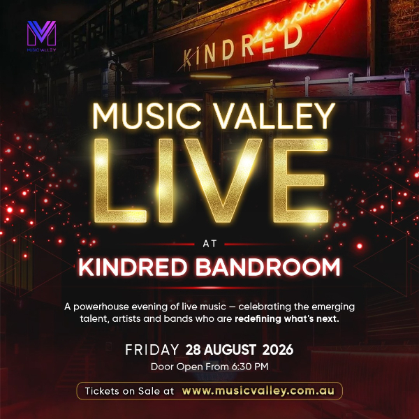 MUSIC VALLEY LIVE live at Kindred Bandroom - Concert poster