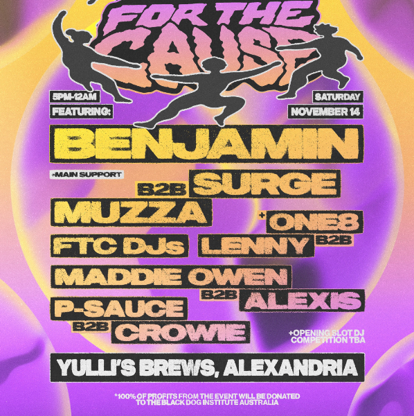 For The Cause VOL002 live at Yulli's Brews - Concert poster