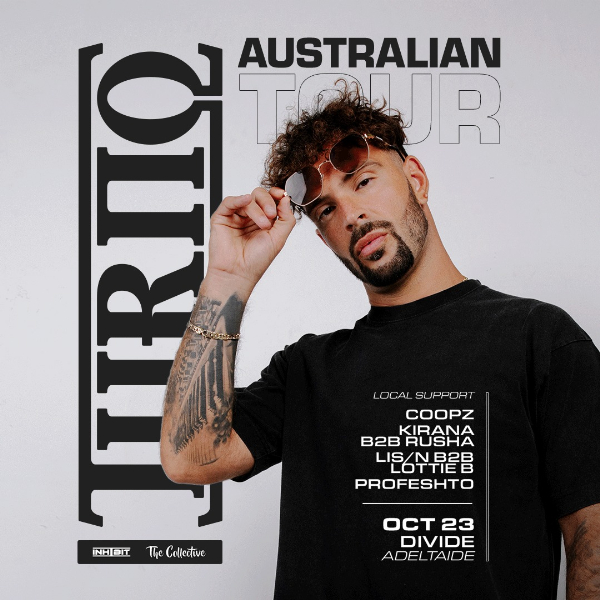 Inhibit & The Collective present TURNO (UK) live at DIV-DE - Concert poster