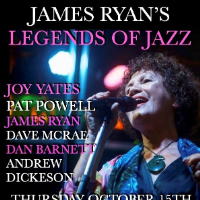 LEGENDS OF JAZZ feat JOY YATES, PAT POWELL, DAVE MCRAE, DAN BARNETT, JAMES RYAN, ANDREW DICKESON... live at Lazybones Lounge Restaurant & Bar - Concert poster