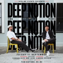 REDLINE PRESENTS : DEEP NOTION live at The Tuning Fork - Concert poster