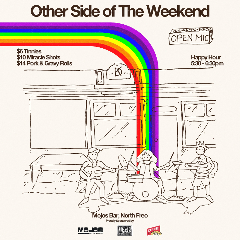 Mojos Open MIc live at MOJO'S BAR - Concert poster
