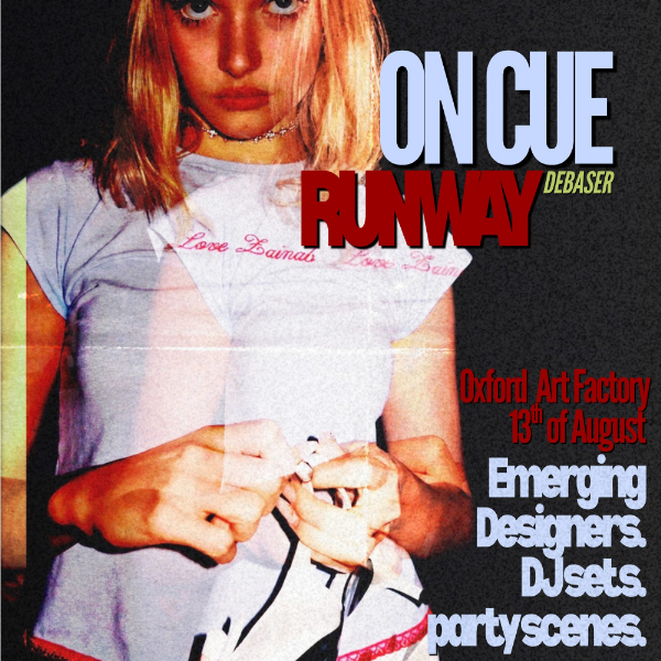 On Cue live at Oxford Art Factory - Concert poster