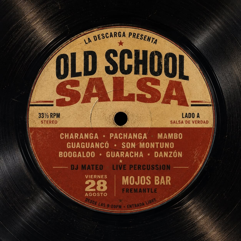 Old School Salsa Night Ft. Dj Mateo & Live Percussion Show