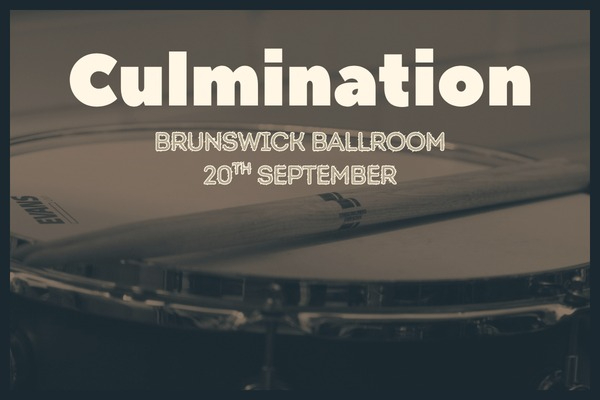 CULMINATION live at Brunswick Ballroom - Concert poster