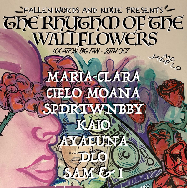 The Rhythm of the Wallflowers live at BIG FAN - Concert poster