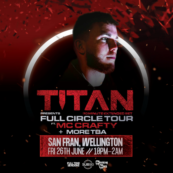 Titian (UK) | Wellington live at San Fran - Concert poster