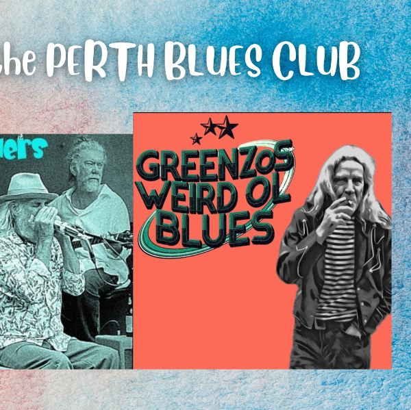 The Front Porch Serenaders  + Greenzo’s Weird Ol’ Blues live at The Charles Hotel - Concert poster