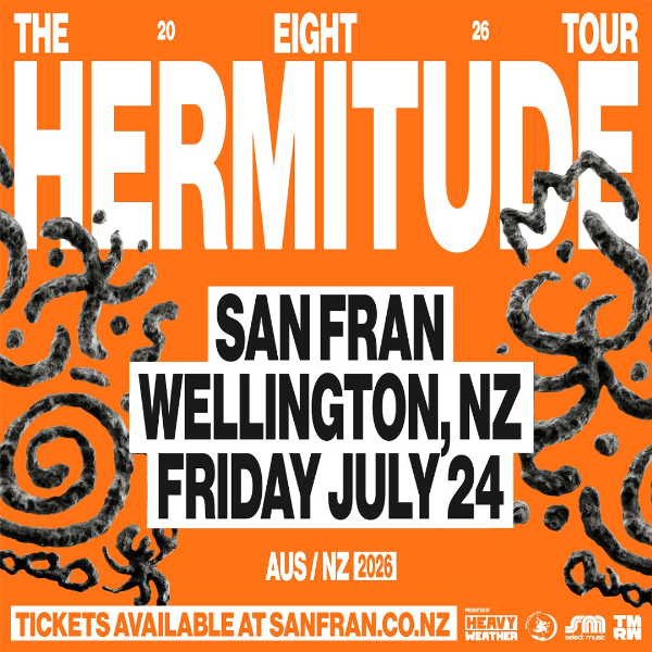 Hermitude live at San Fran - Concert poster