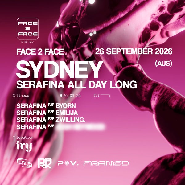 240KM/H F2F Sydney: Serafina All Day Long at ivy