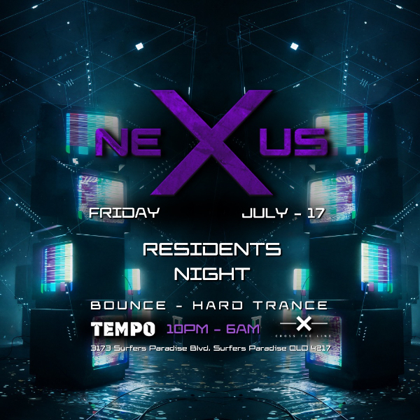 NEXUS Friday live at Tempo Nightclub - Concert poster