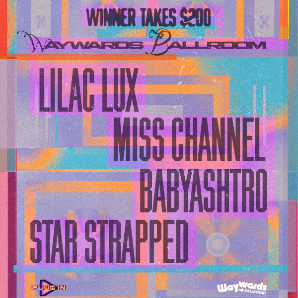 Plug In DJ Comp live at Waywards Ballroom - Concert poster