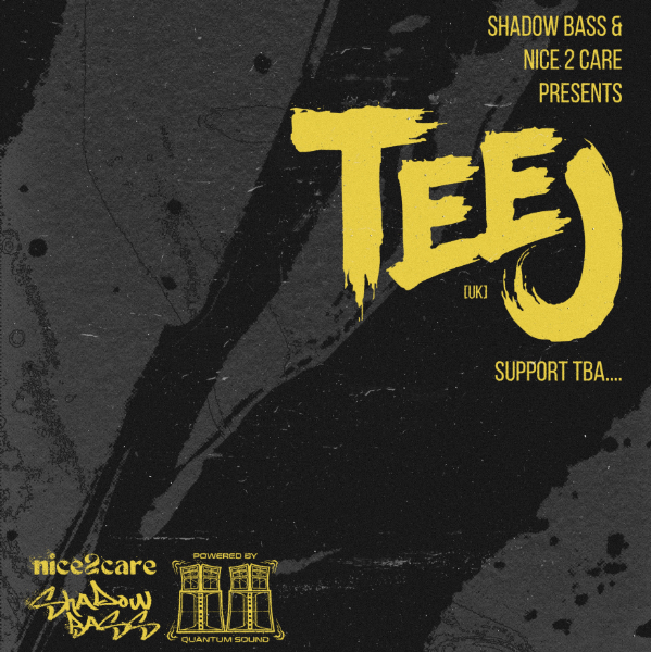 Teej (UK) - Brisbane live at Greaser Bar in Fortitude Valley on April 24, 2026 - Concert poster