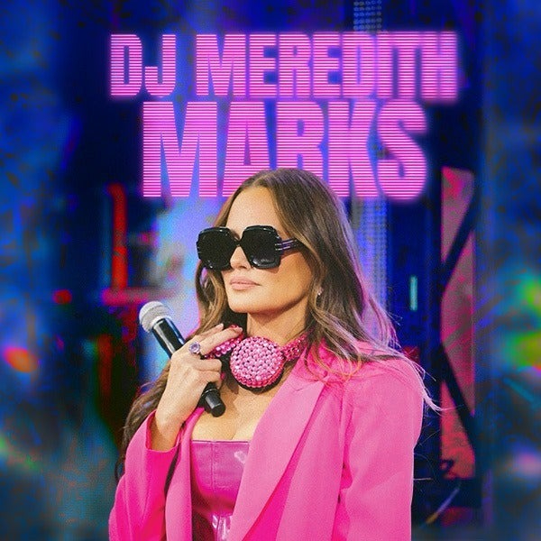 DJ Meredith Marks live at The Fortitude Music Hall - Concert poster