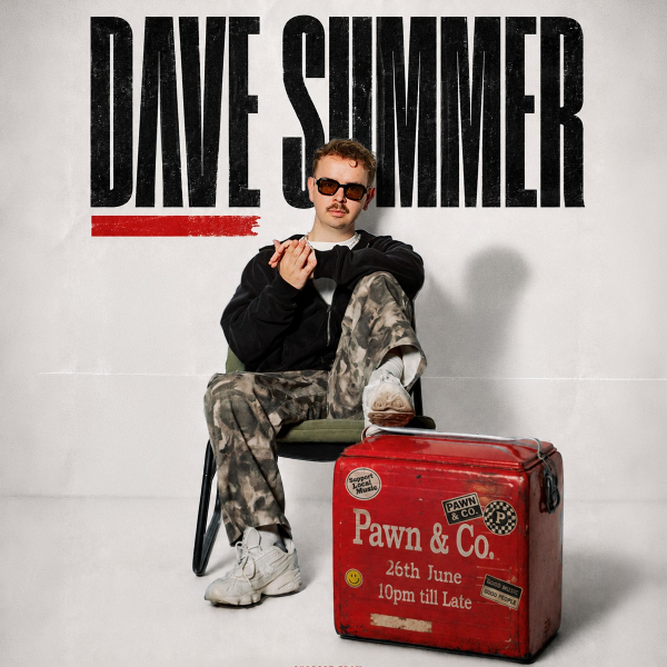 Dave Summer (CA) live at Pawn & Co - Concert poster