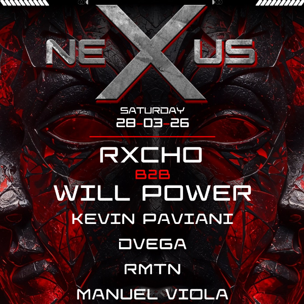 NEXUS Saturday live at Tempo Nightclub in Surfers Paradise on March 28, 2026 - Concert poster