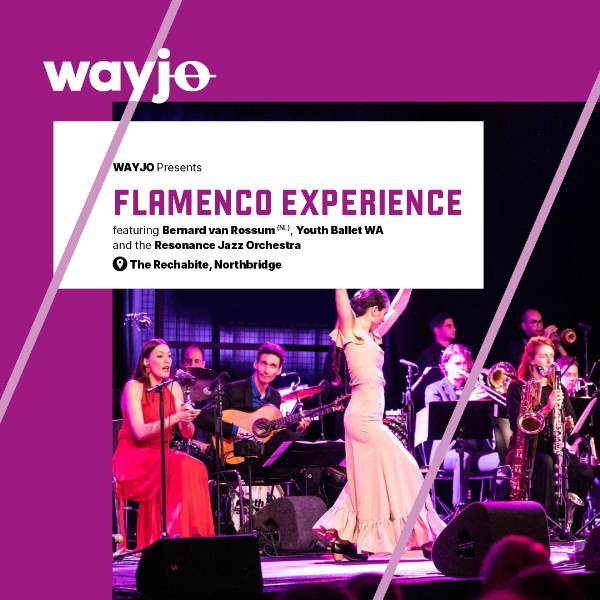 Flamenco Experience featuring Bernard van Rossum live at The Rechabite - Concert poster