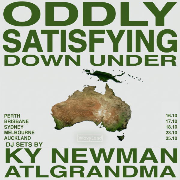 Oddly Satisfying: Ky Newman & Atlgrandma live at The Tuning Fork - Concert poster