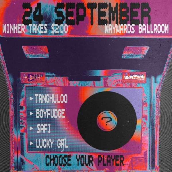 Plug In DJ Comp live at Waywards Ballroom - Concert poster