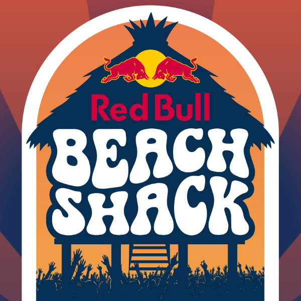 RED BULL BEACH SHACK | Jordan Brando B2B William Kiss, MAD.DAY, Liza, Sooki, Sam Atlast live at BEACH HOTEL, BYRON BAY - Concert poster