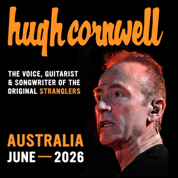 HUGH CORNWELL live at Manning Bar - Concert poster