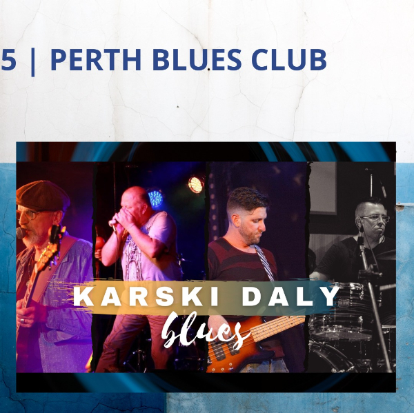 Shaun Kirk + Karski Daly Blues live at The Charles Hotel - Concert poster