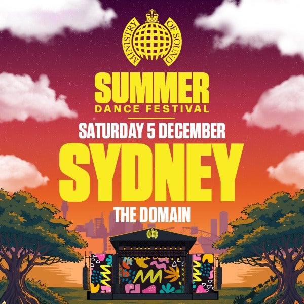 Ministry of Sound Summer Dance Festival - Sydney at The Domain