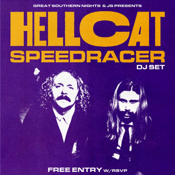 HELLCAT SPEEDRACER (DJ SET) @ BEACH ROAD HOTEL live at Beach Road Hotel in Bondi Beach on May 15, 2026 - Concert poster