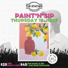 Paint'n'Sip @ The Station | LIMONCELLO (June)