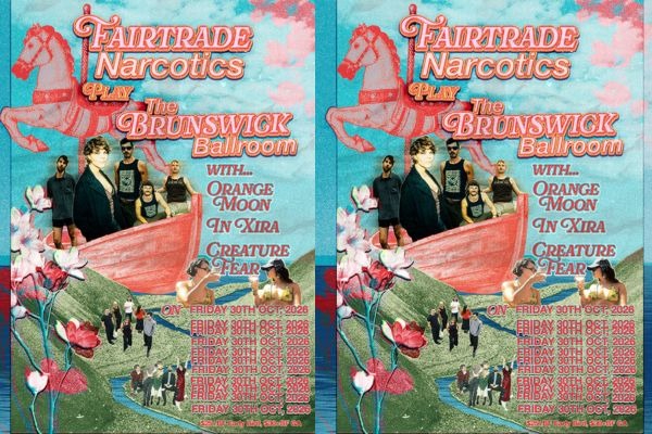 FAIRTRADE NARCOTICS live at Brunswick Ballroom - Concert poster