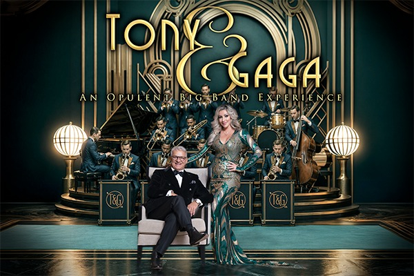TONY & GAGA: AN OPULENT BIG BAND EXPERIENCE live at Brunswick Ballroom - Concert poster