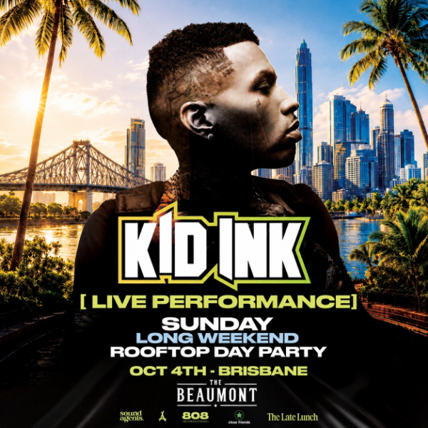 KID INK (Live Performance) live at The Beaumont Brisbane - Concert poster