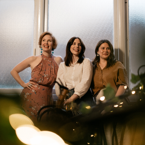 MOONLIGHT AND LOVE SONGS with THE TRIO: Helen Shanahan, Allira Wilson and Jessie Gordon live at The Duke of George in Perth on May 03, 2026 - Concert poster