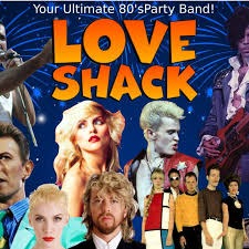 80's Super Band 'Love Shack' Butlers Reef - Halloween Party live at Butler's Reef - Concert poster