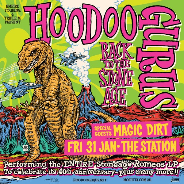 Hoodoo Gurus - Back To The Stone Age *2ND SHOW* w/ Magic Dirt
